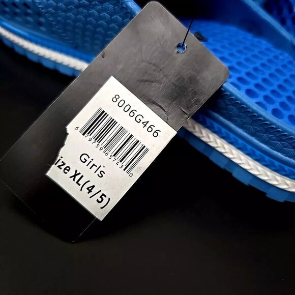 Cromer Resortwear Clogs Blue and White Girls Size 4/5 NWT - Picture 9 of 12